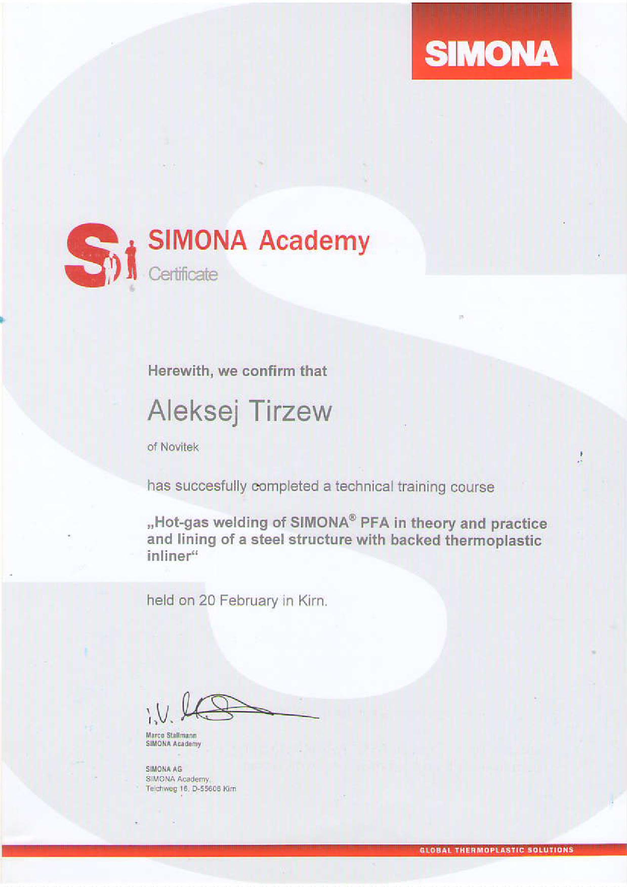 31 - Simona Тырцев А.Н. ПФА